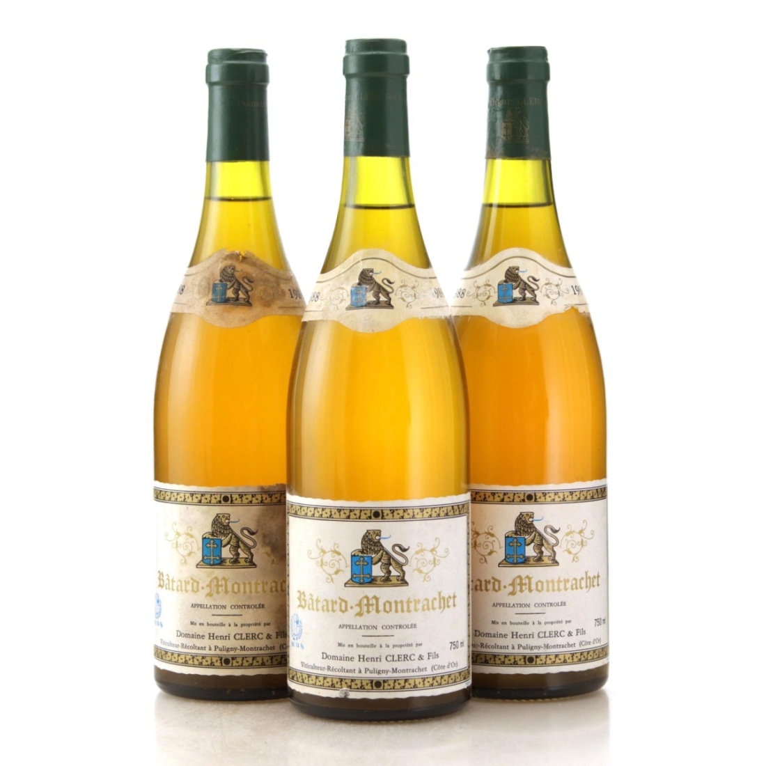Image for Domaine Henri Clerc & Fils 1988 x 3