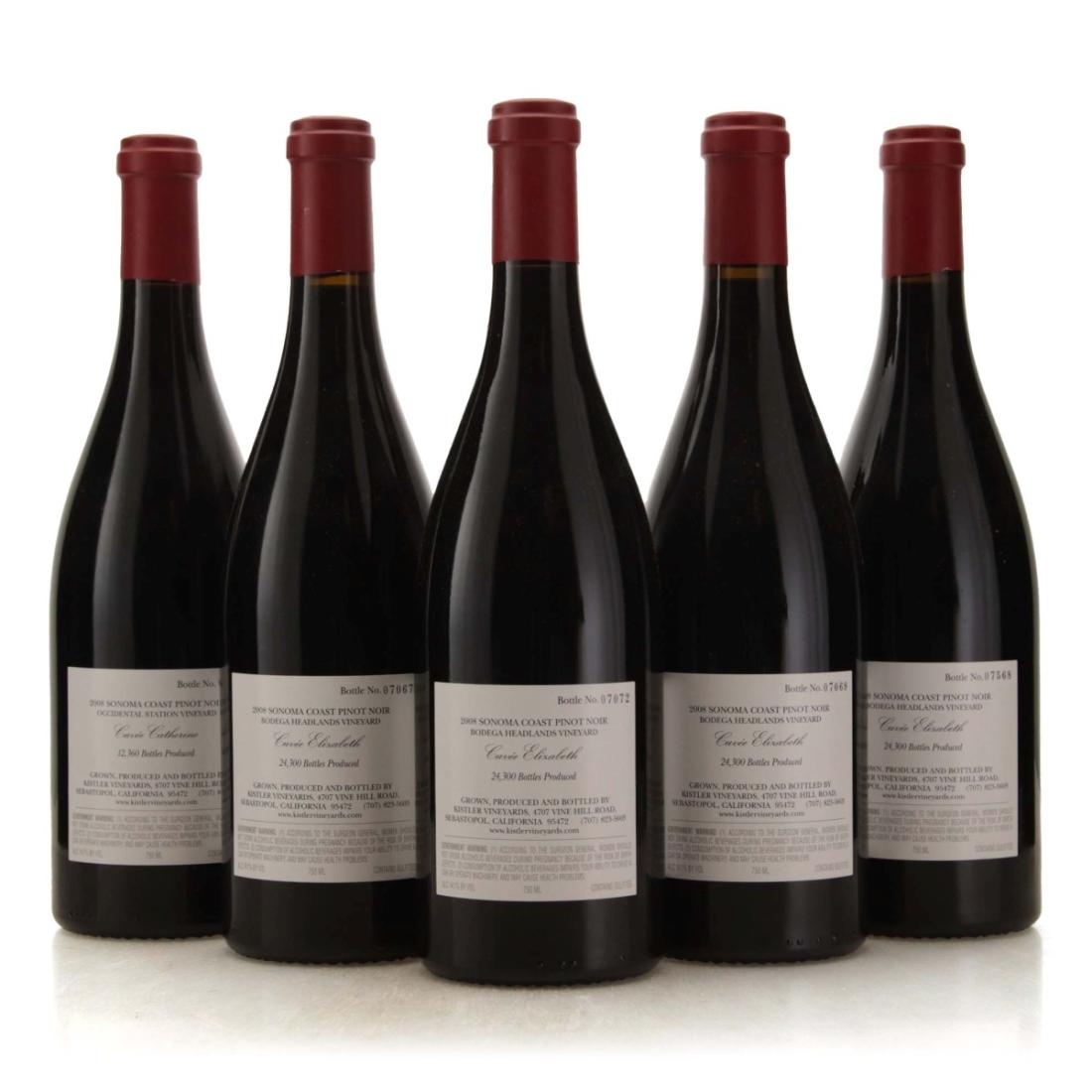 Image for Kistler Occidental Station Vineyard Cuvée Catherine 2008 Pinot Noir x 5