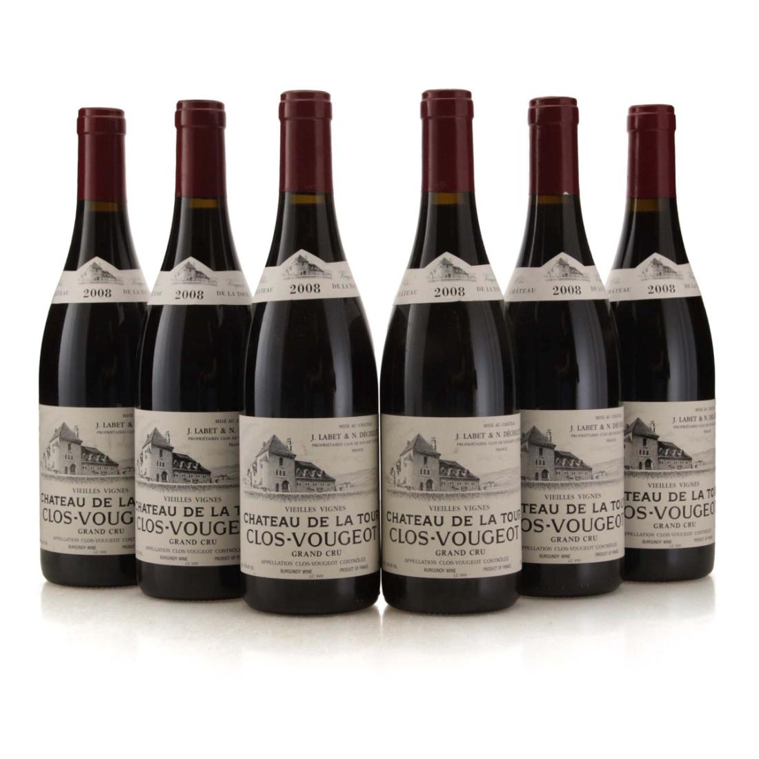 Image for Château de La Tour 2008 Clos-Vougeot x 6