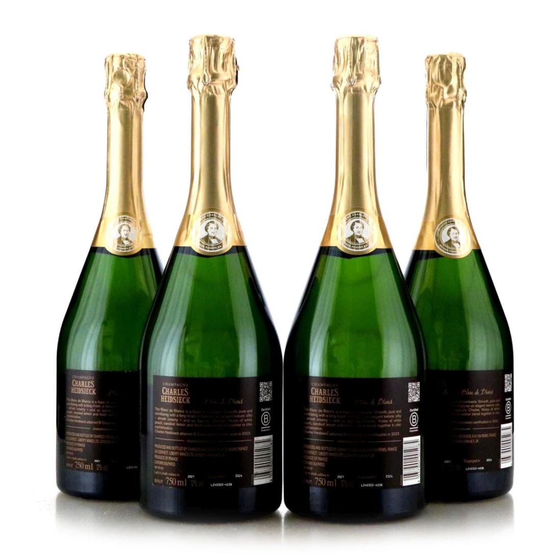 Image for Charles Heidsieck Blanc-de-Blancs Champagne x 4