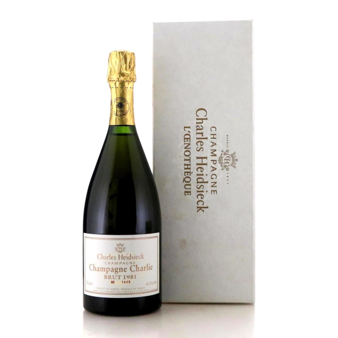 Image for Charles Heidsieck L'Oenotheque Champagne Charlie 1981 Vintage Champagne