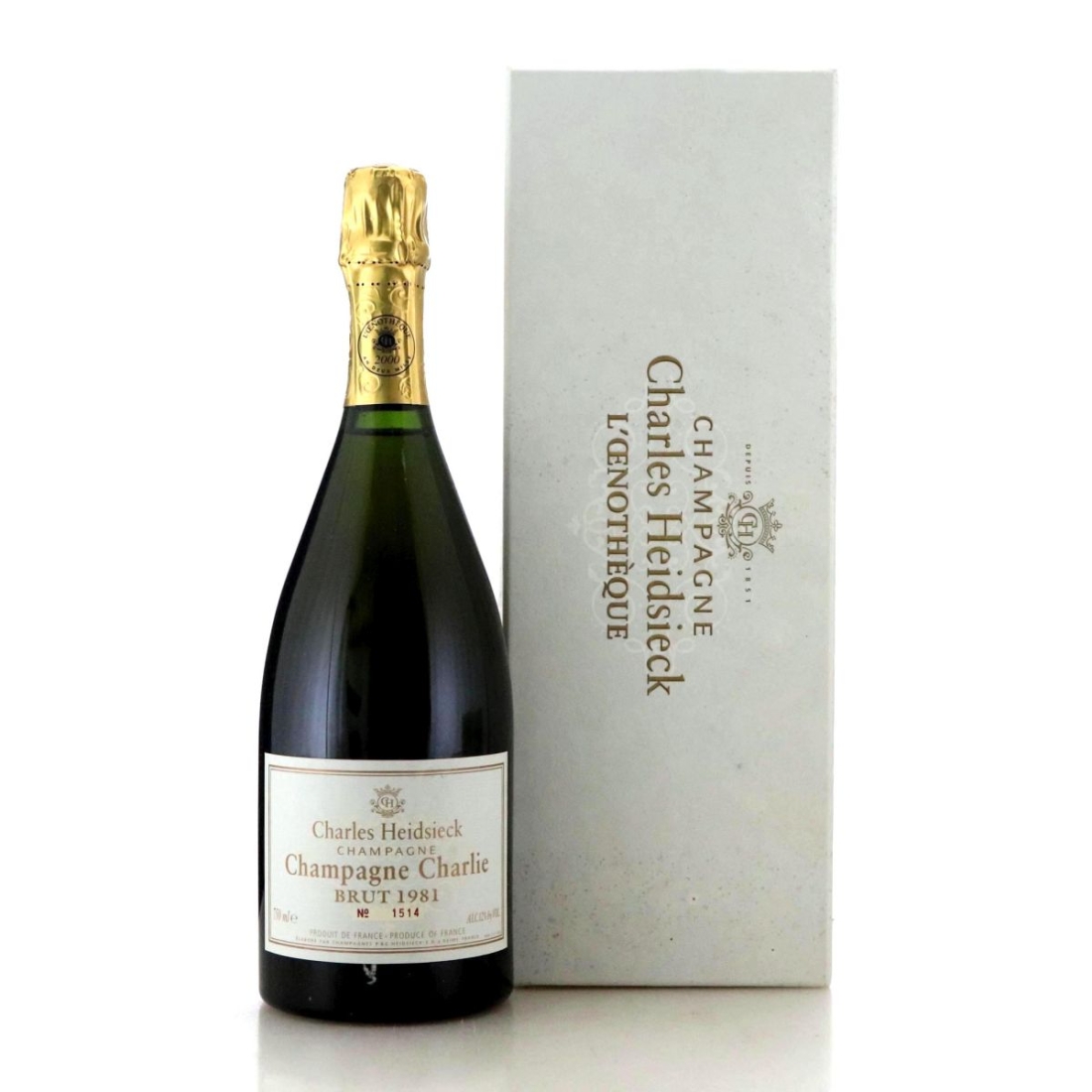 Image for Charles Heidsieck L'Oenotheque Champagne Charlie 1981 Vintage Champagne