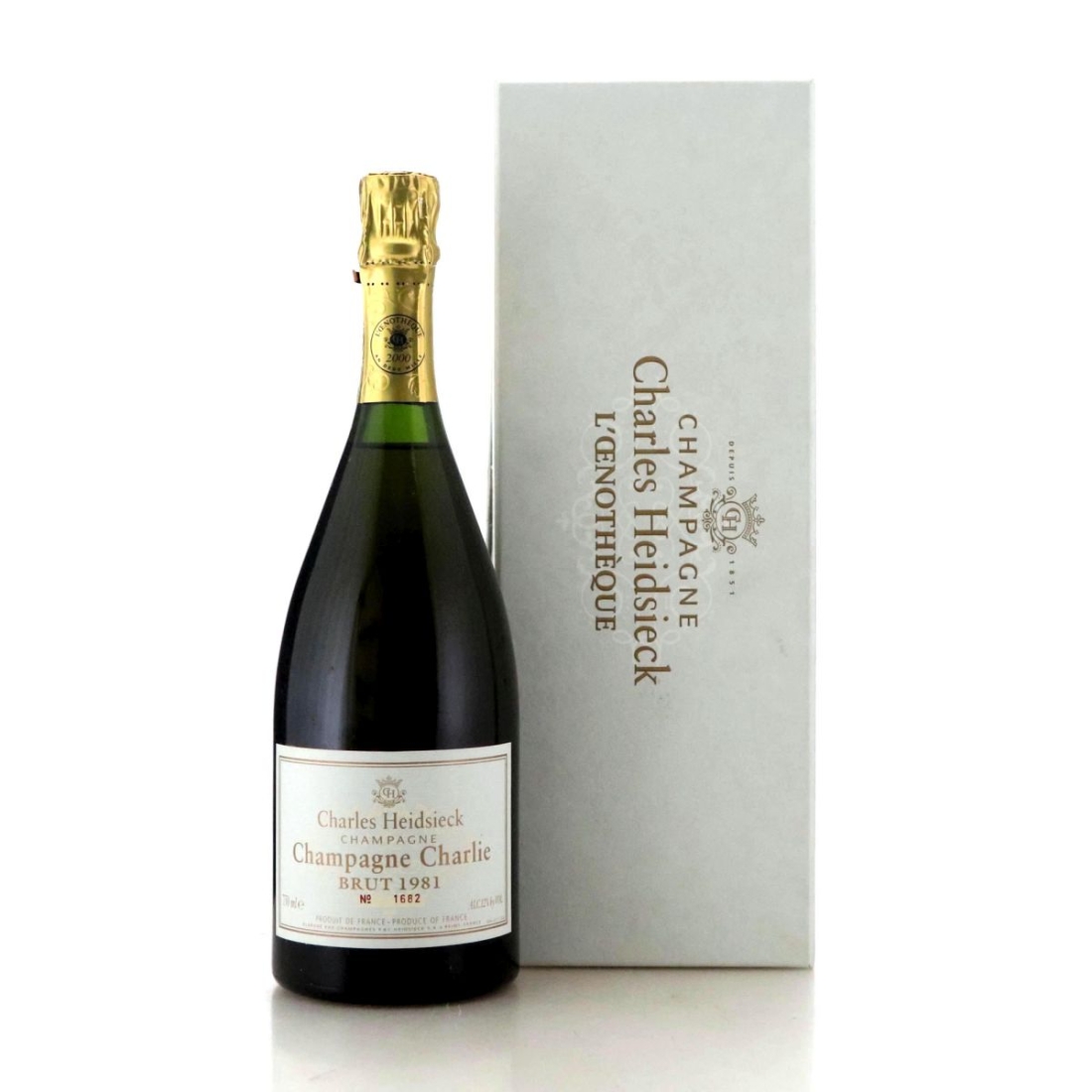 Image for Charles Heidsieck L'Oenotheque Champagne Charlie 1981 Vintage Champagne