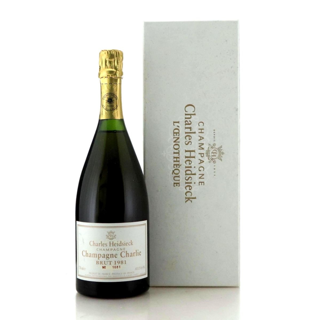 Image for Charles Heidsieck L'Oenotheque Champagne Charlie 1981 Vintage Champagne