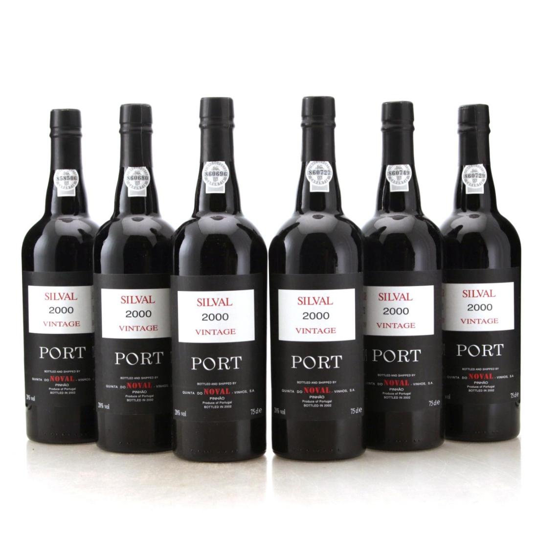 Image for Quinta do Noval Silval 2000 Vintage Port x 6
