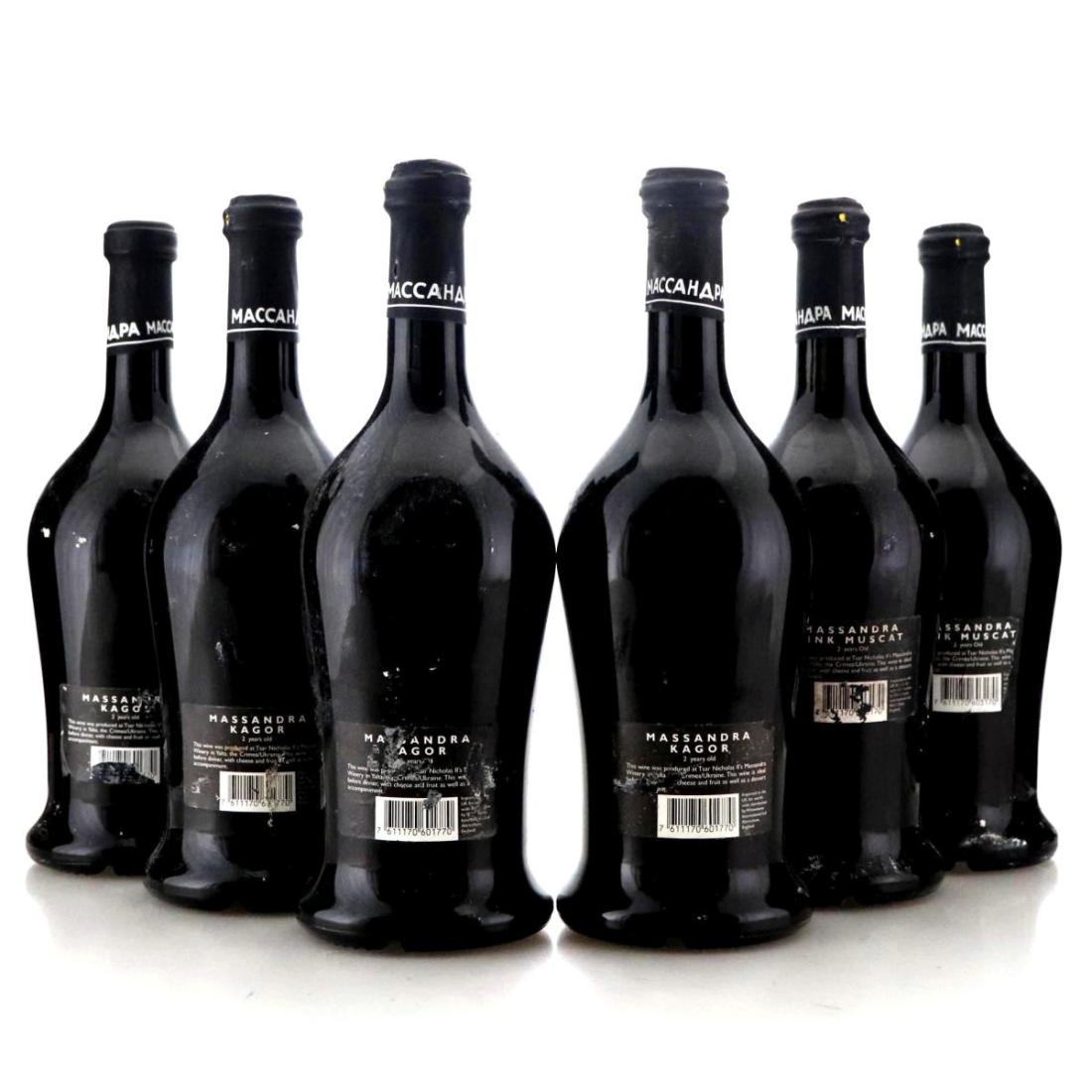 Image for Zarskaya Datscha Massandra Kagor Dessert Wine x 6
