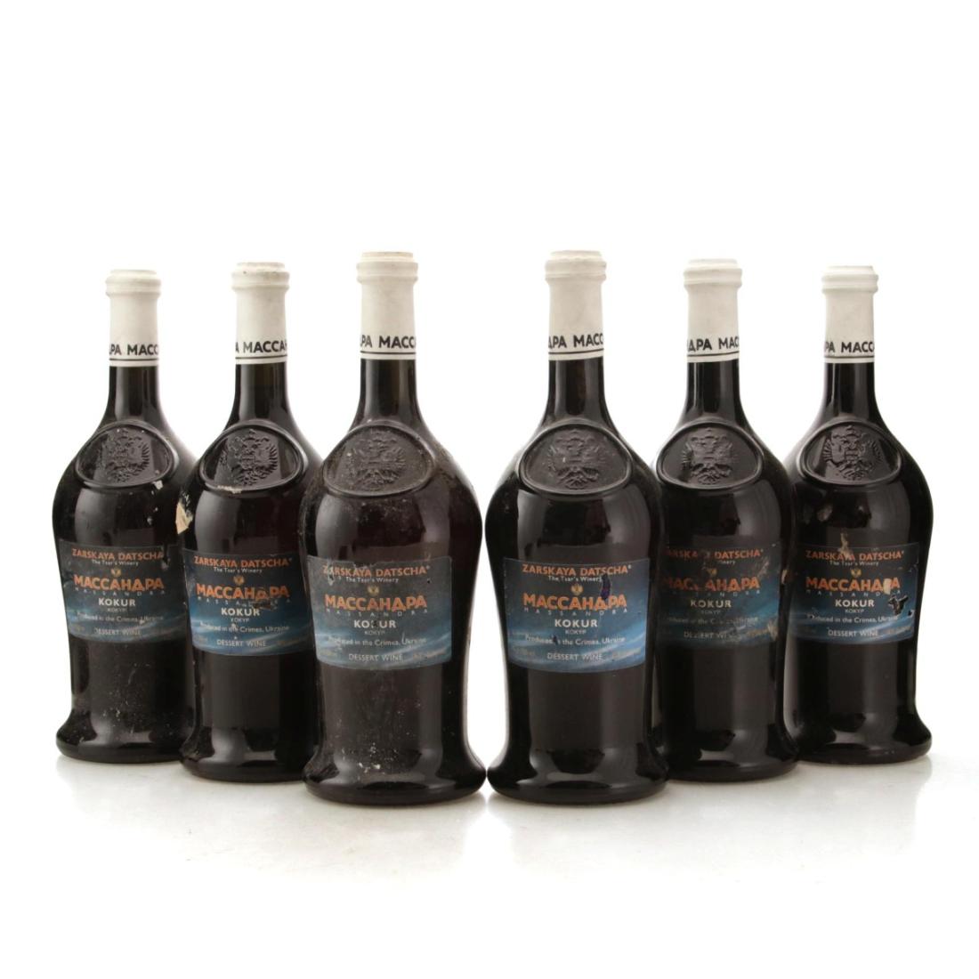 Image for Zarskaya Datscha Massandra Kokur Dessert Wine x 6