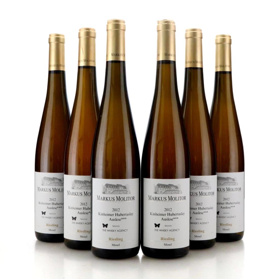 Image for Markus Molitor Kinheimer Hubertuslay Riesling Auslese *** 2012 x 6