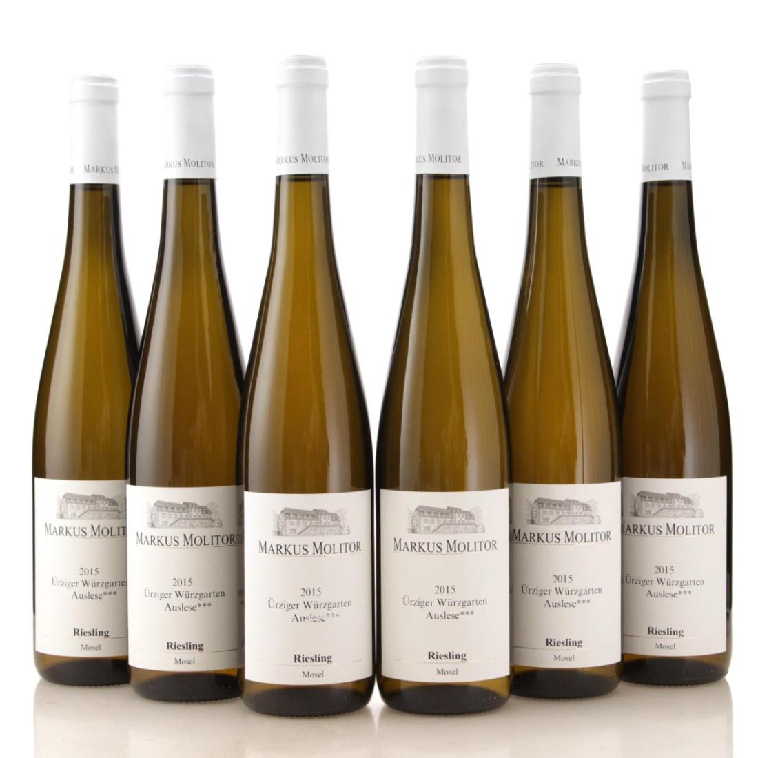 Image for Markus Molitor Ürziger Würzgarten Riesling Auslese *** 2015 x 6