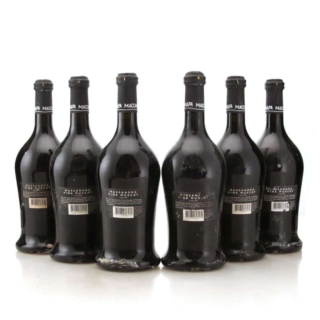 Image for Zarskaya Datscha Massandra Pink Muscat Dessert Wine x 6