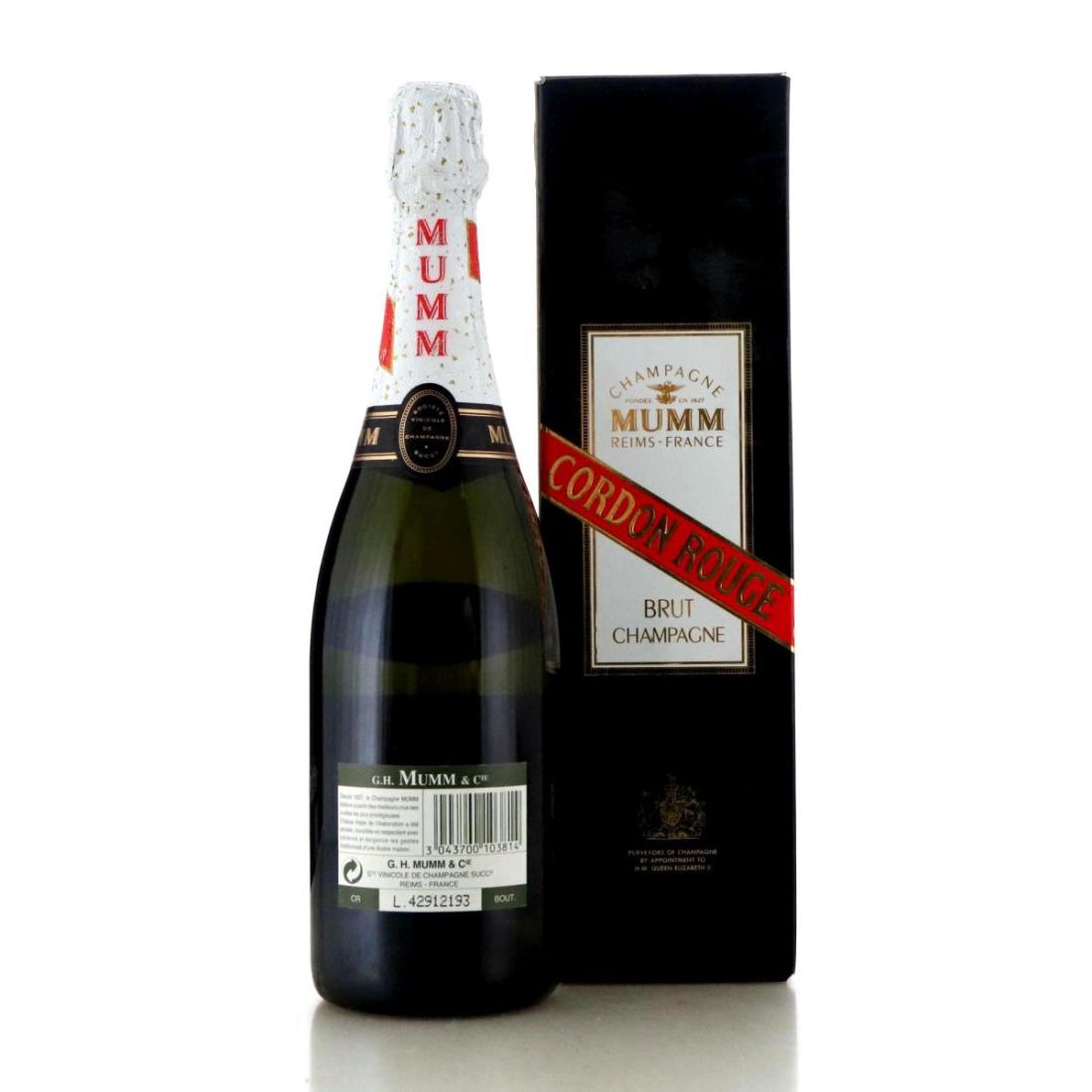 Image for Mumm Cordon Rouge Brut NV Champagne