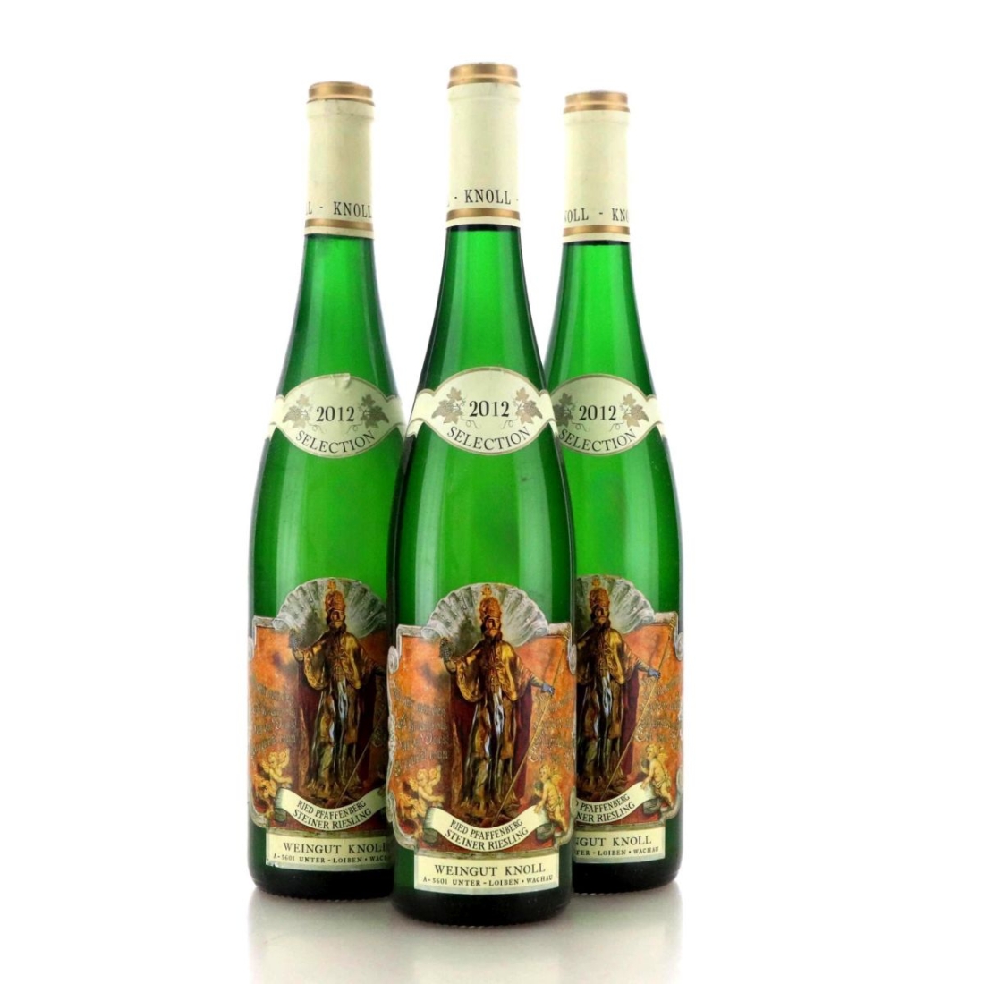 Image for Weingut Knoll Ried Pfaffenberg Steiner Selection Riesling 2012 x 3