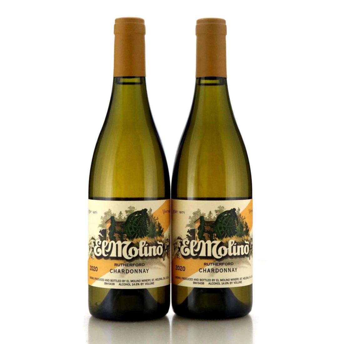 Image for El Molino Chardonnay 2020 Rutherford x 2