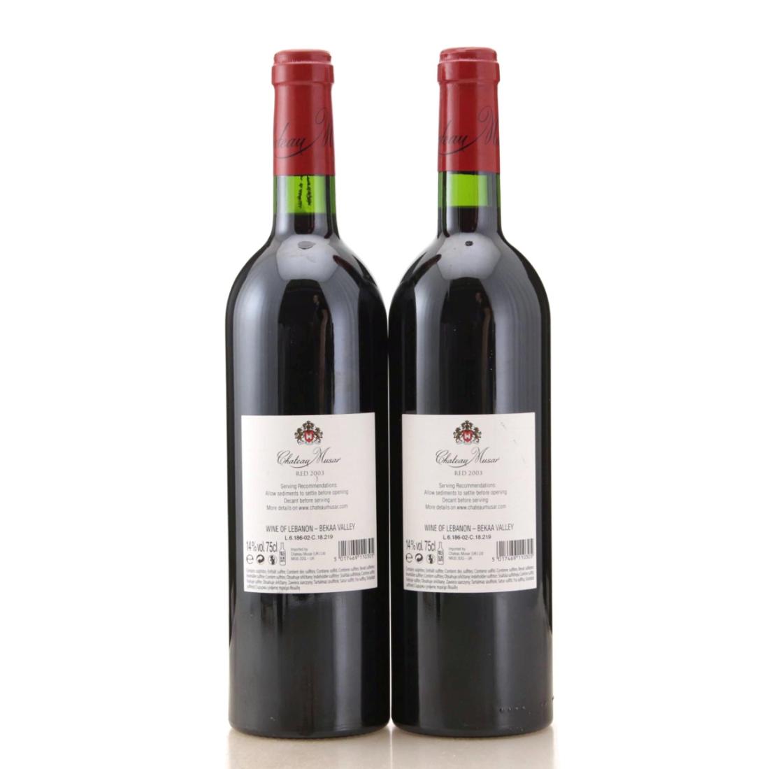 Image for Château Musar 2003 x 2