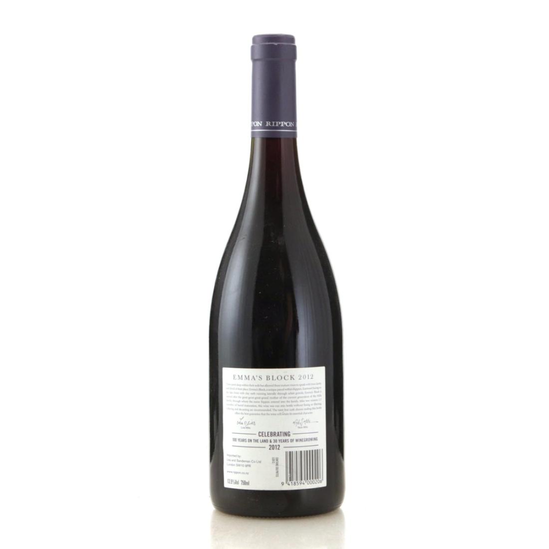Image for Rippon Emma's Block Mature Vine Pinot Noir 2012
