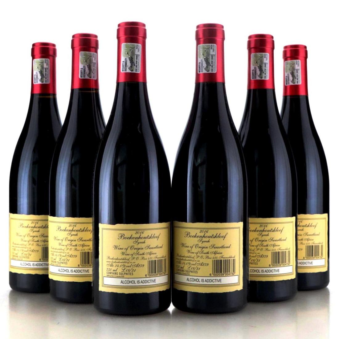 Image for Boekenhoutskloof Syrah 2016 x 6