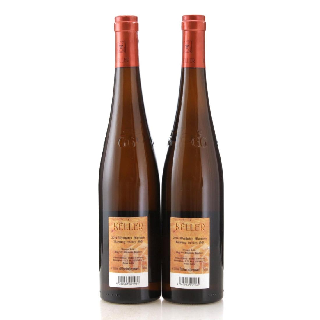 Image for Keller Westhofer Morstein Riesling Trocken 2014 x 2