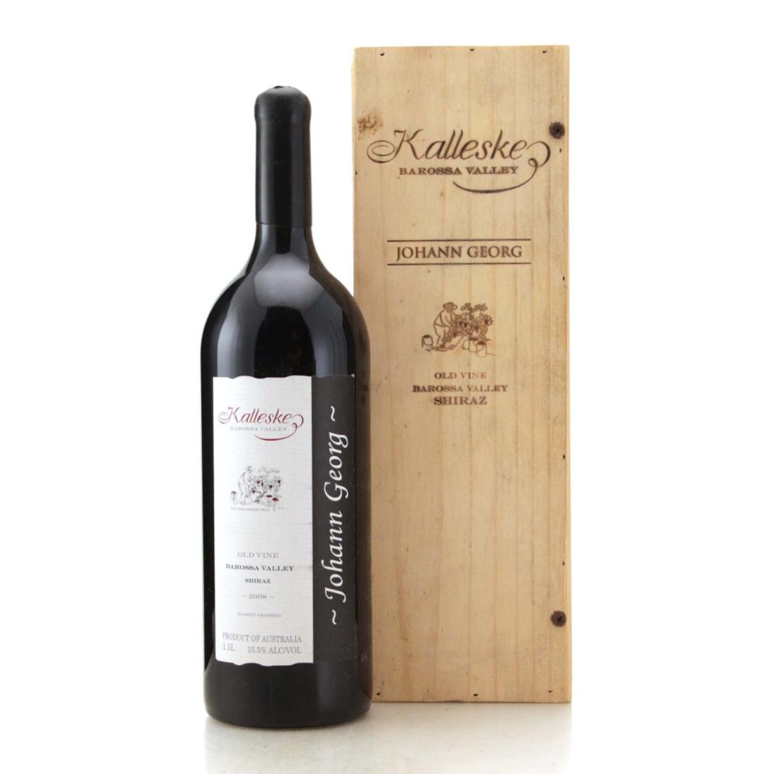 Image for Kalleske Johann Georg Shiraz 2008 Barossa 150cl / OWC