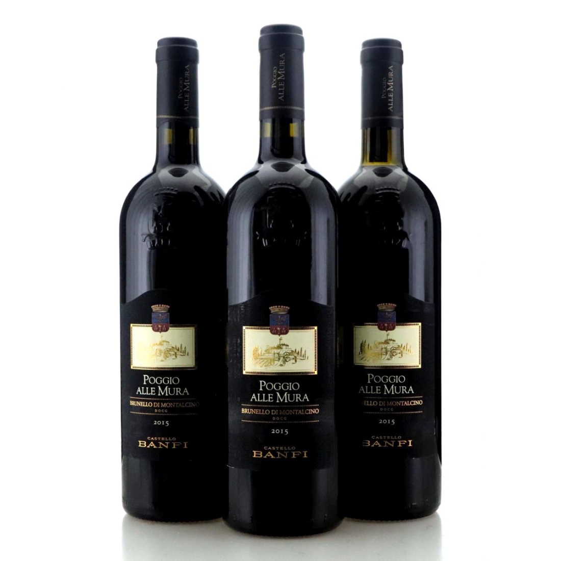 Image for Castello Banfi Poggio Alle Mura 2015 x 3