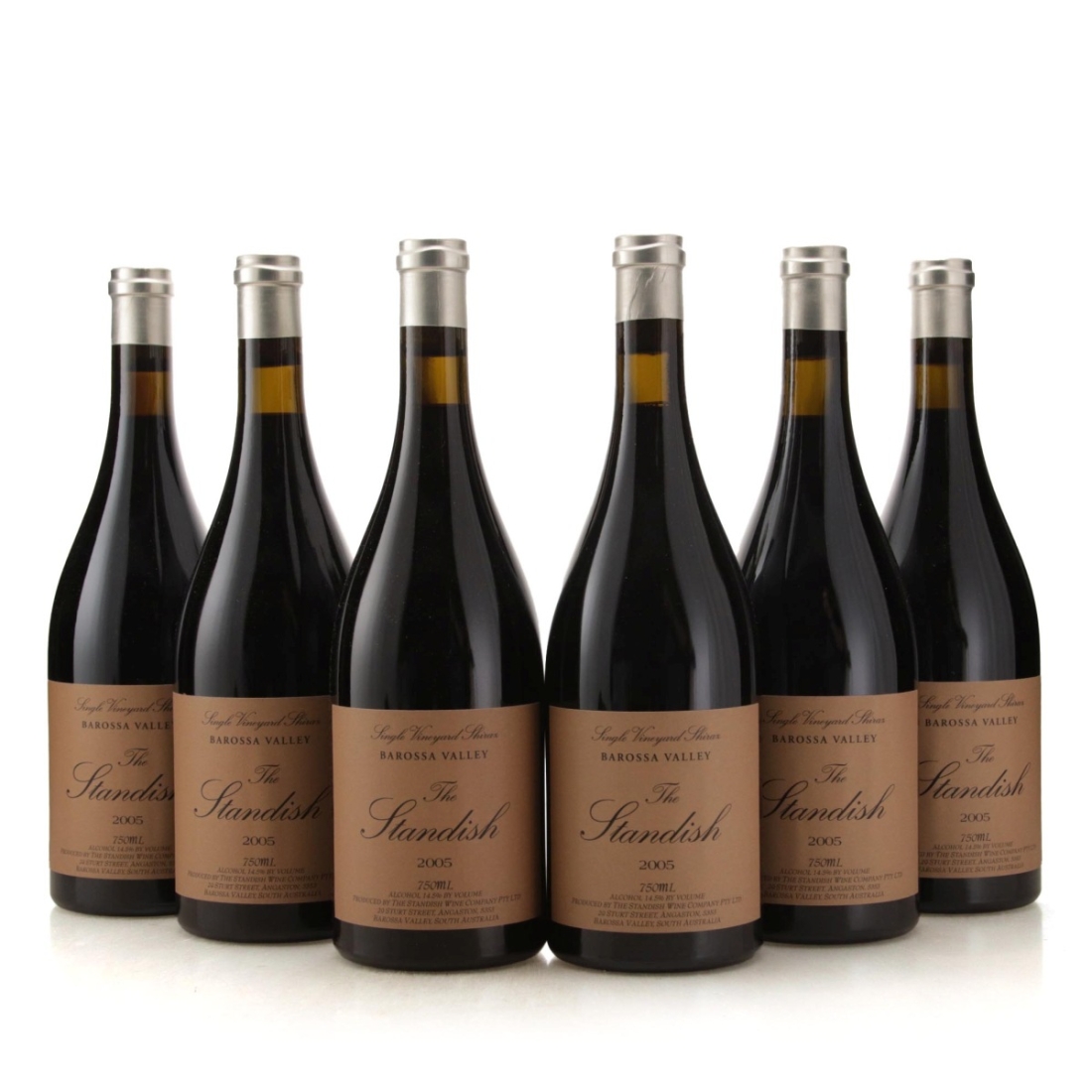 Image for The Standish Wine Co. Single Vineyard Shiraz 2005 x 6