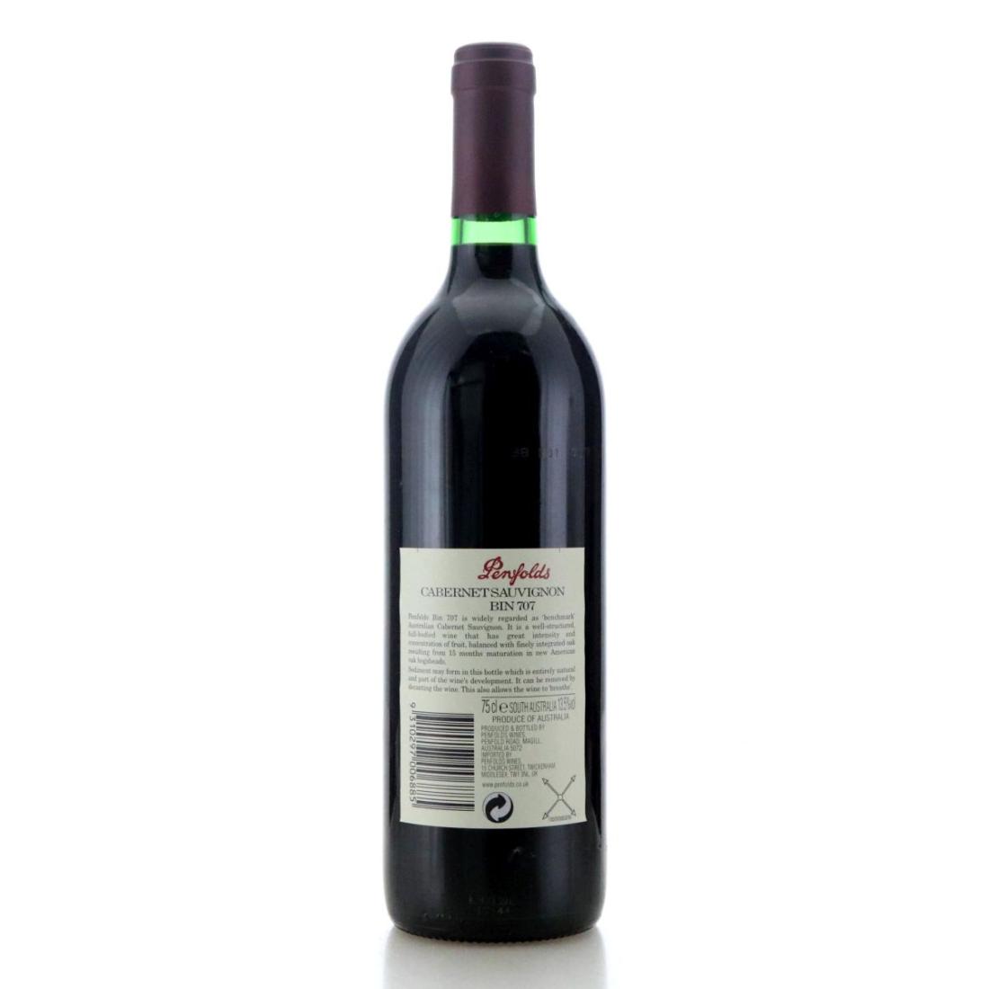 Image for Penfolds Bin 707 Cabernet Sauvignon 1998