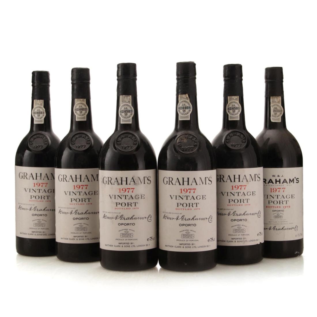 Image for Graham's 1977 Vintage Port x 6