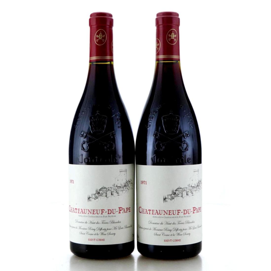 Image for Domaine du Haut des Terres Blanches Saint Cosme 1971 x 2