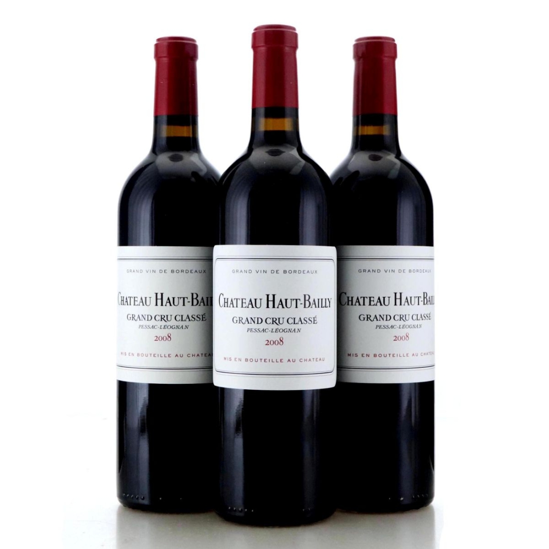 Image for Château Haut-Bailly 2008 x 3
