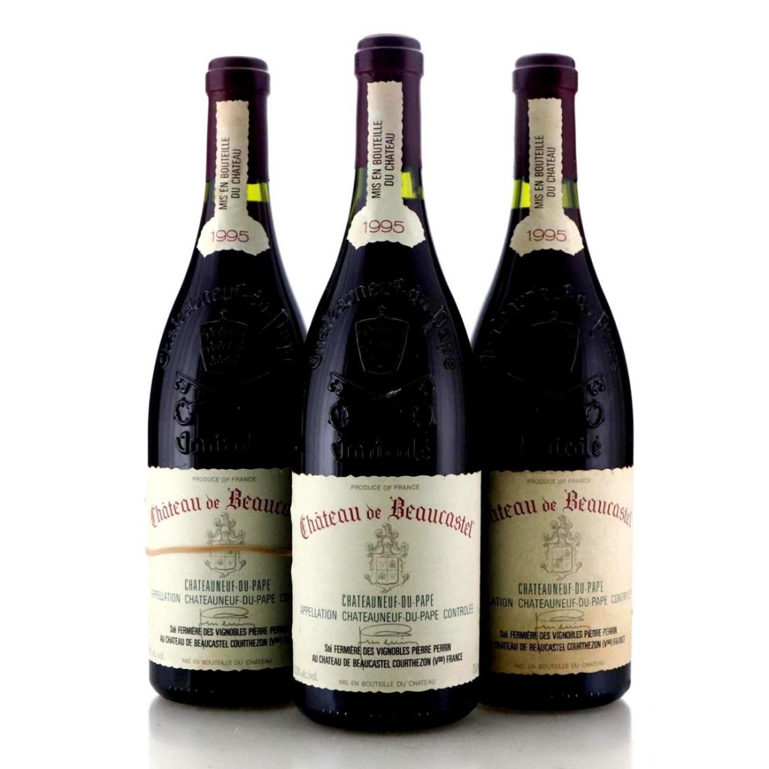 Image for Château de Beaucastel 1995 x 3