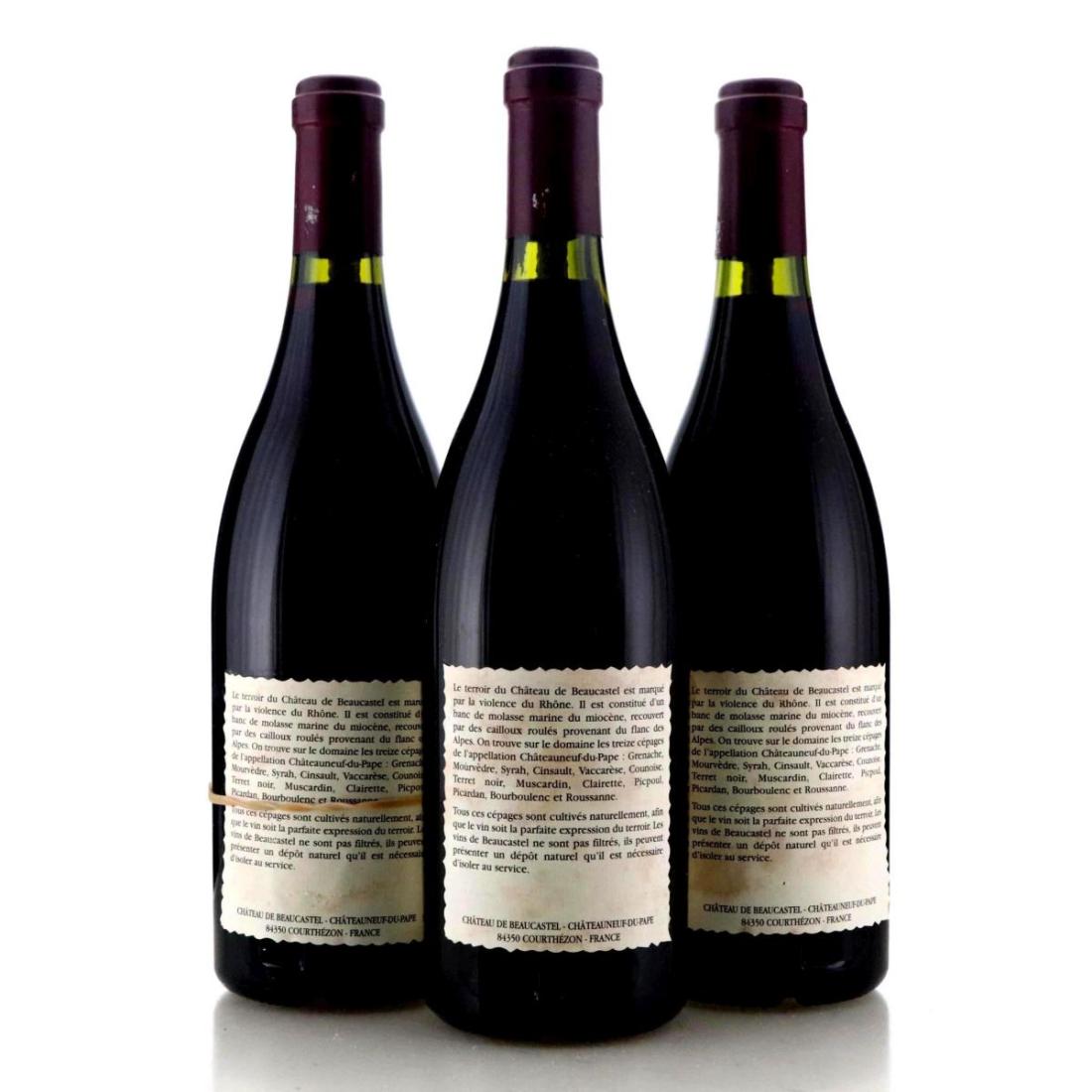 Image for Château de Beaucastel 1995 x 3