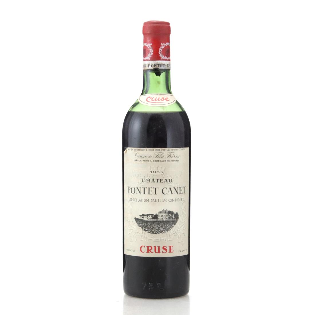 Image for Château Pontet-Canet 1955 / Cruse