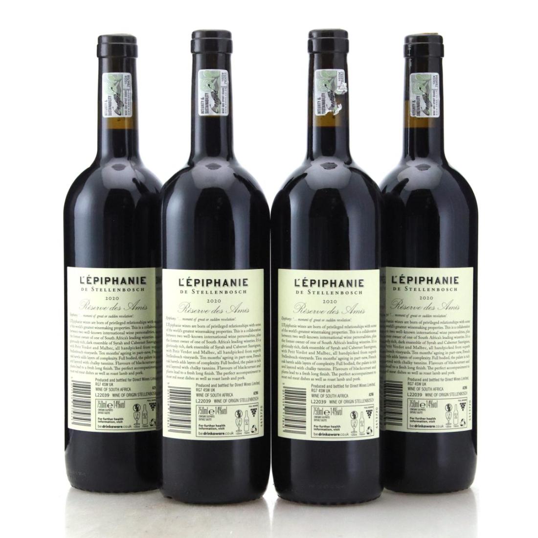 Image for L'Epiphanie De Stellenbosch Reserve Des Amis 2020 x 4