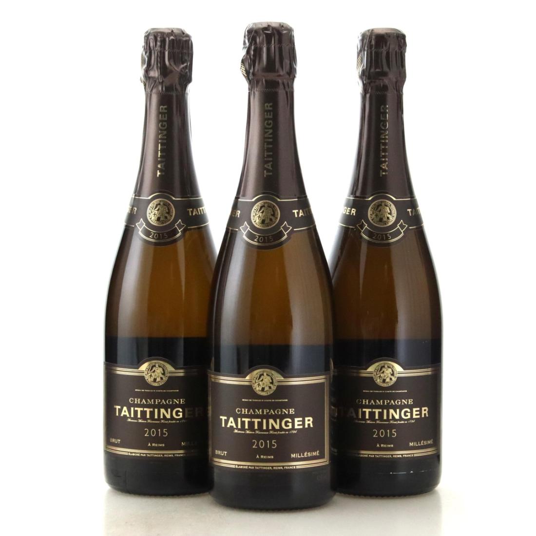 Image for Taittinger 2015 Vintage Champagne x 3