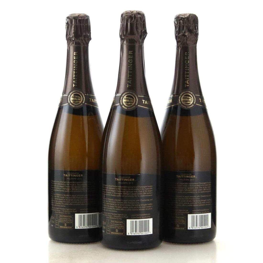 Image for Taittinger 2015 Vintage Champagne x 3