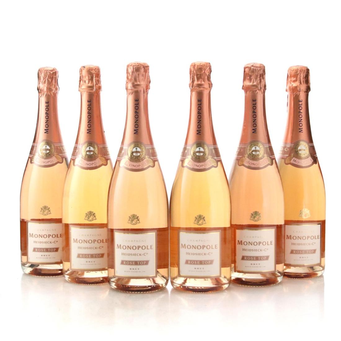 Image for Heidsieck & Co. Monopole Rose Top Champagne x 6