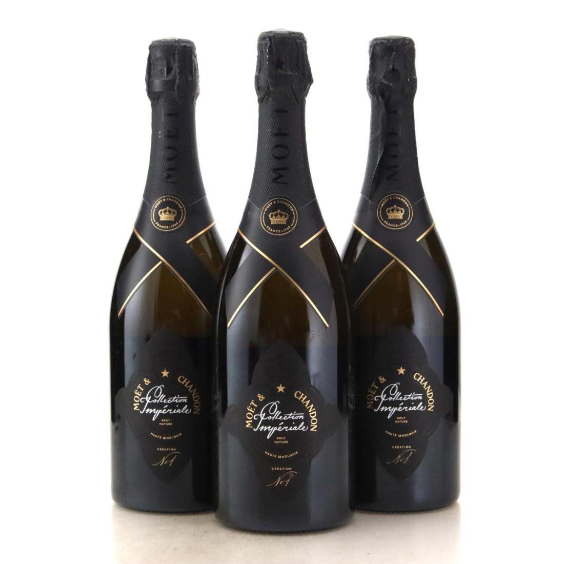 Image for Moët & Chandon Collection Impériale Création N°1 Brut Nature Champagne x 3