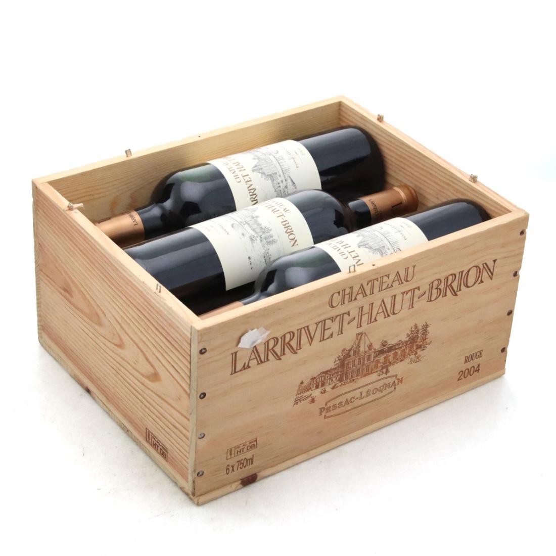 Image for Châ​teau Larrivet Haut-Brion 2004 x 6