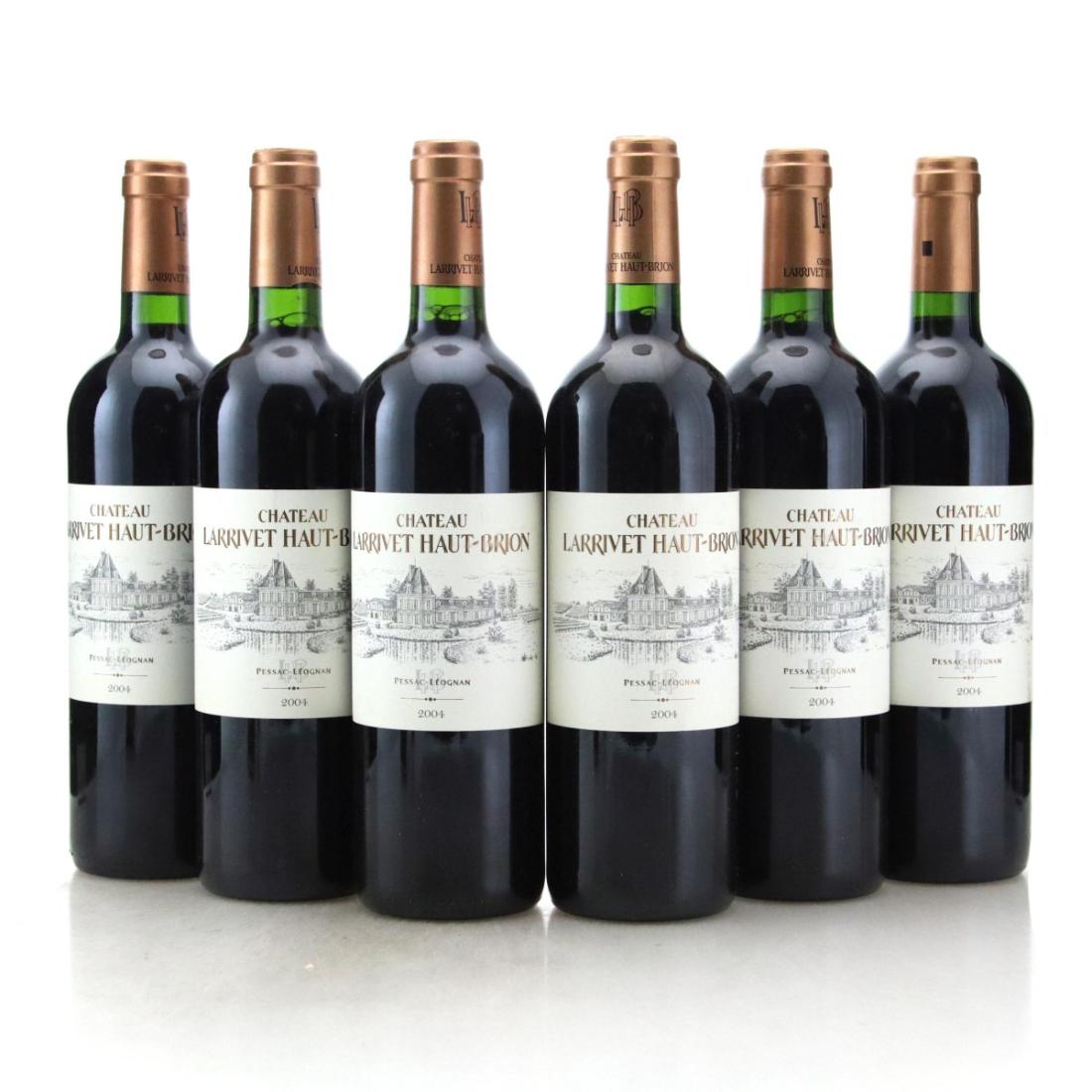 Image for Châ​teau Larrivet Haut-Brion 2004 x 6