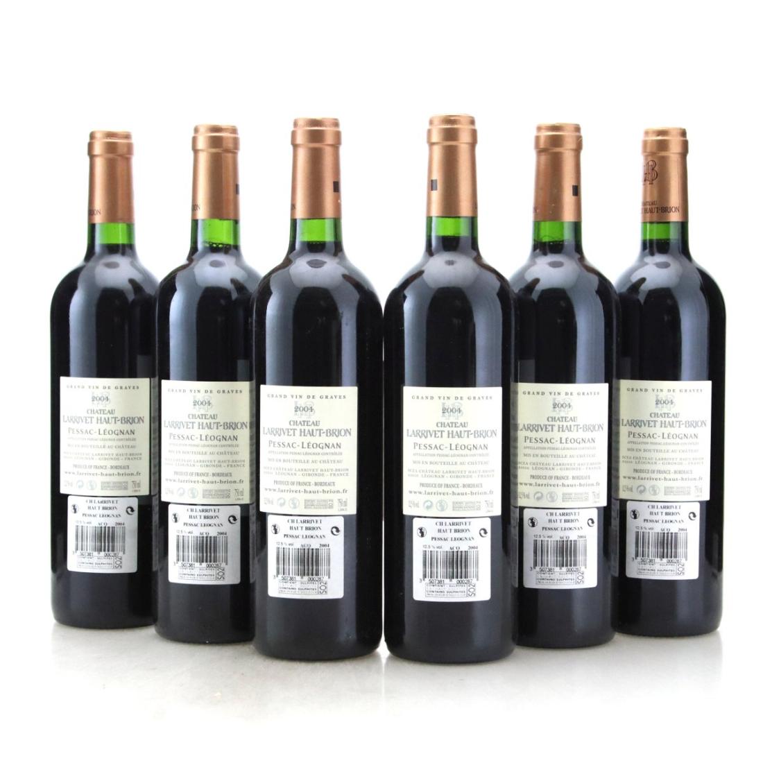 Image for Châ​teau Larrivet Haut-Brion 2004 x 6