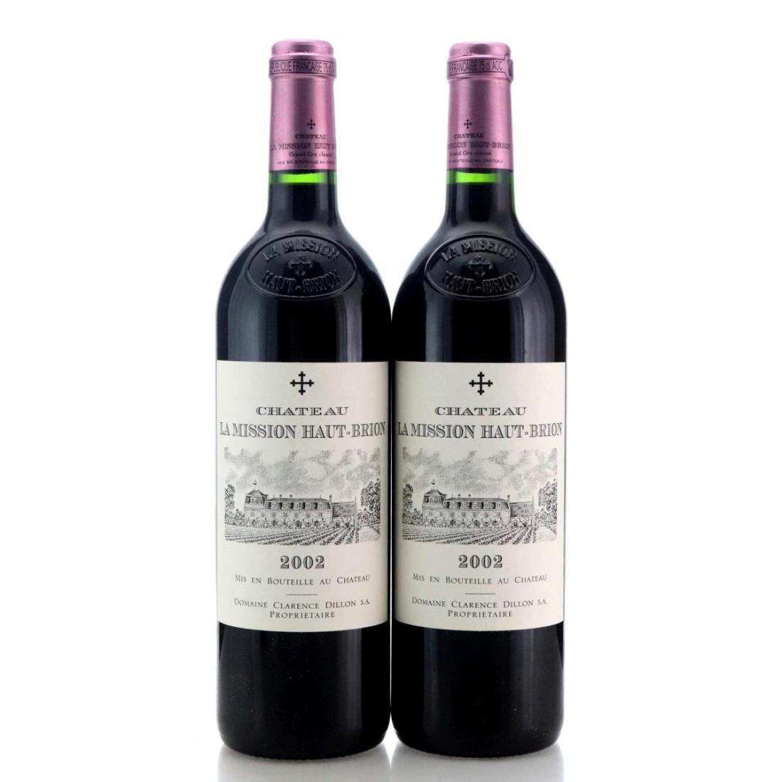 Image for Château La Mission Haut-Brion 2002 x 2