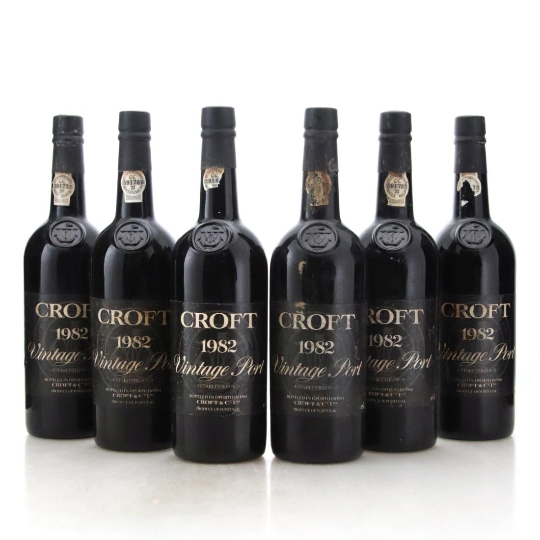 Image for Croft 1982 Vintage Port x 6