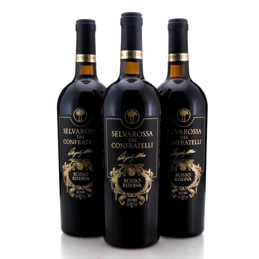 Image for Cantine Due Palme Selvarossa Dei Confratelli Rosso Reserva 2016 x 3
