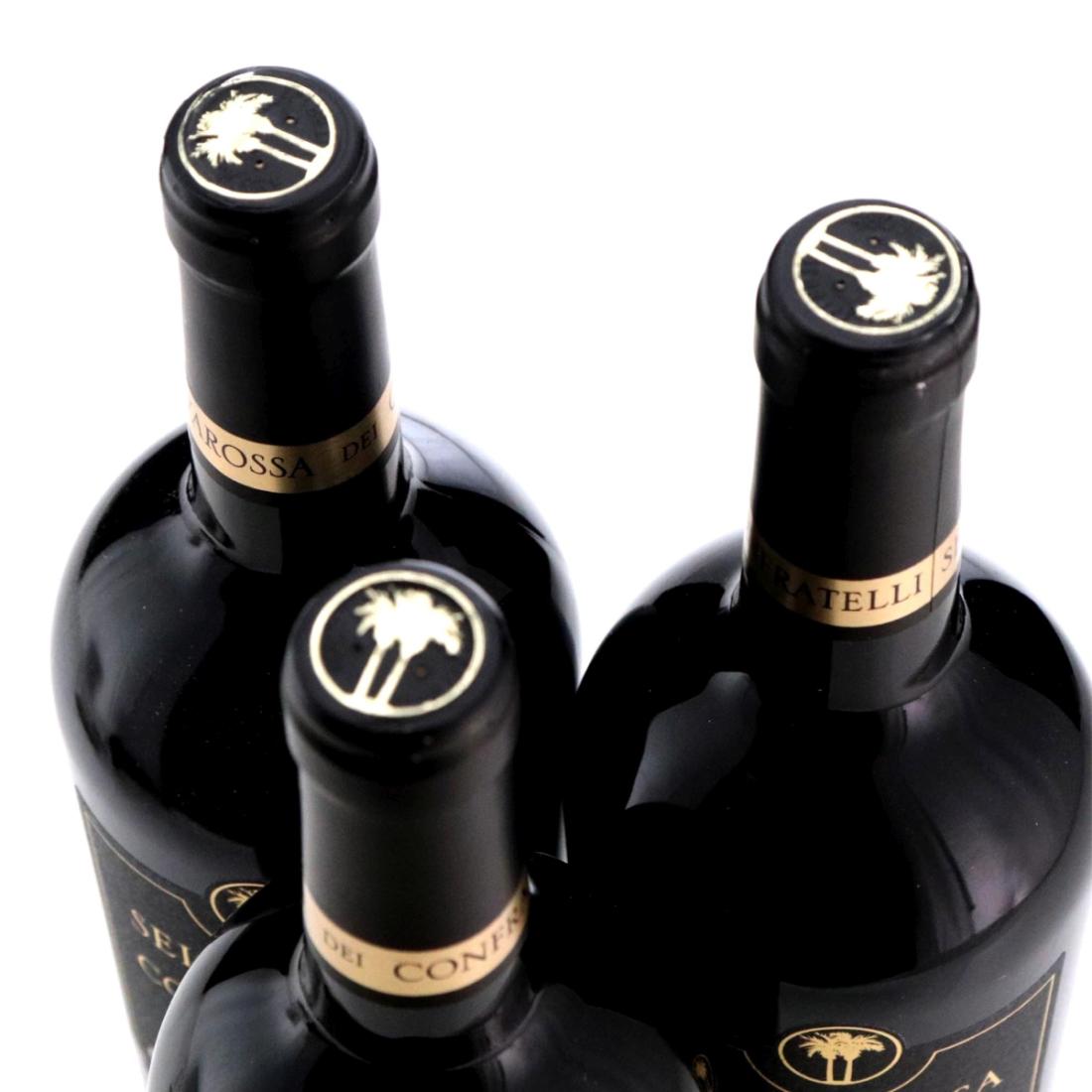 Image for Cantine Due Palme Selvarossa Dei Confratelli Rosso Reserva 2016 x 3