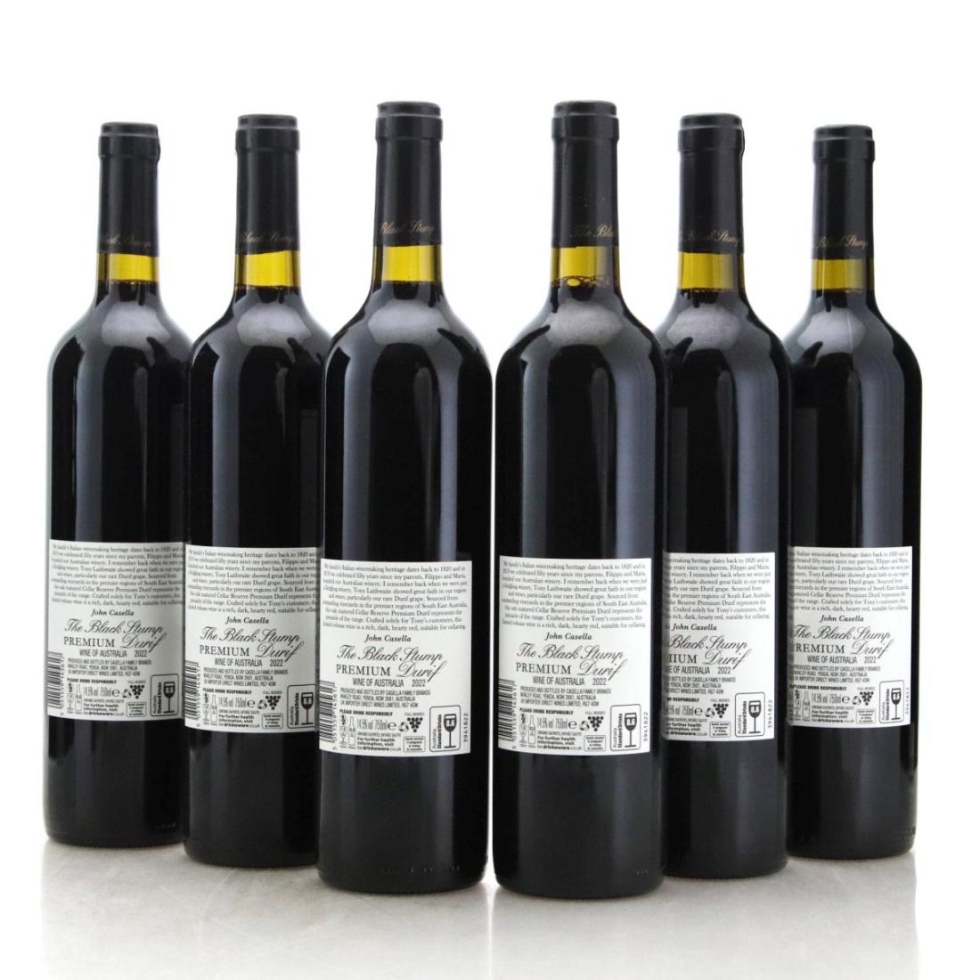 Image for Casella The Black Stump Premium Durif 2022 x 6