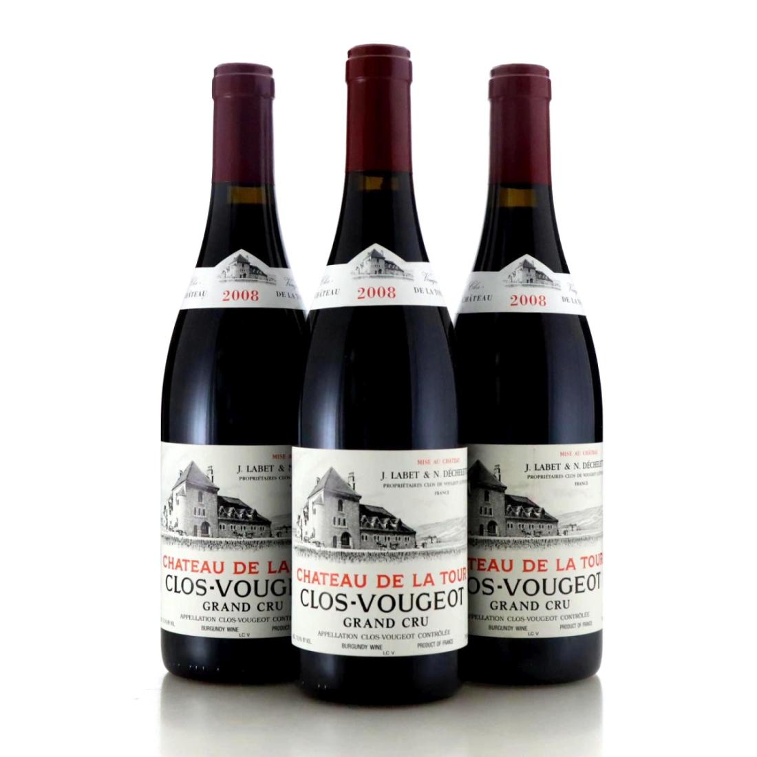 Image for Château de La Tour 2008 Clos-Vougeot x 3