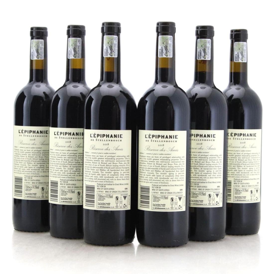 Image for L'Epiphanie De Stellenbosch Reserve Des Amis 2018 x 6