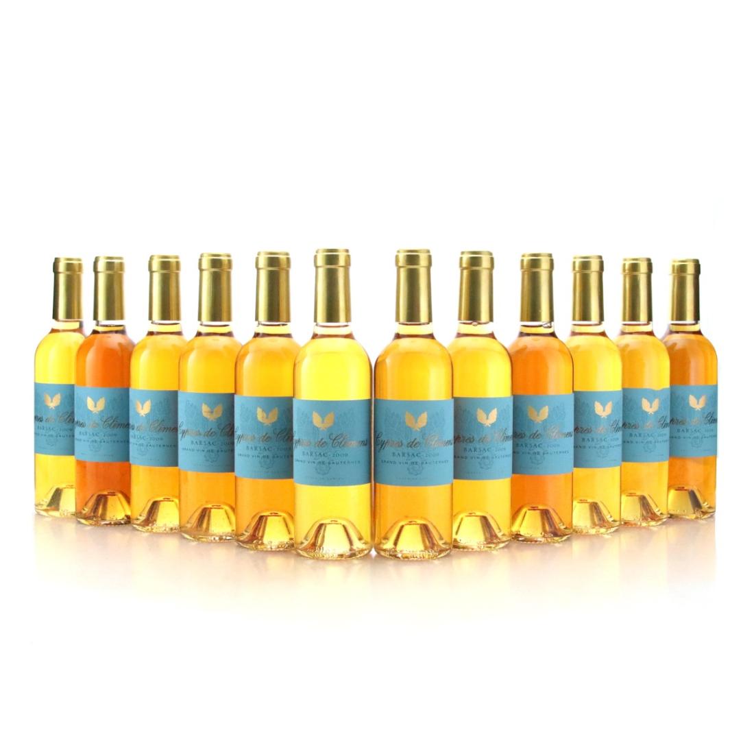 Image for Les Cypres de Climens 2009 / 12 x Half Bottle