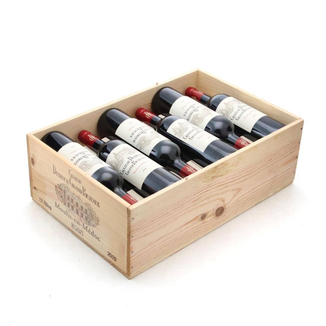 Image for Château Dutruch Grand Poujeaux 2010 x 12