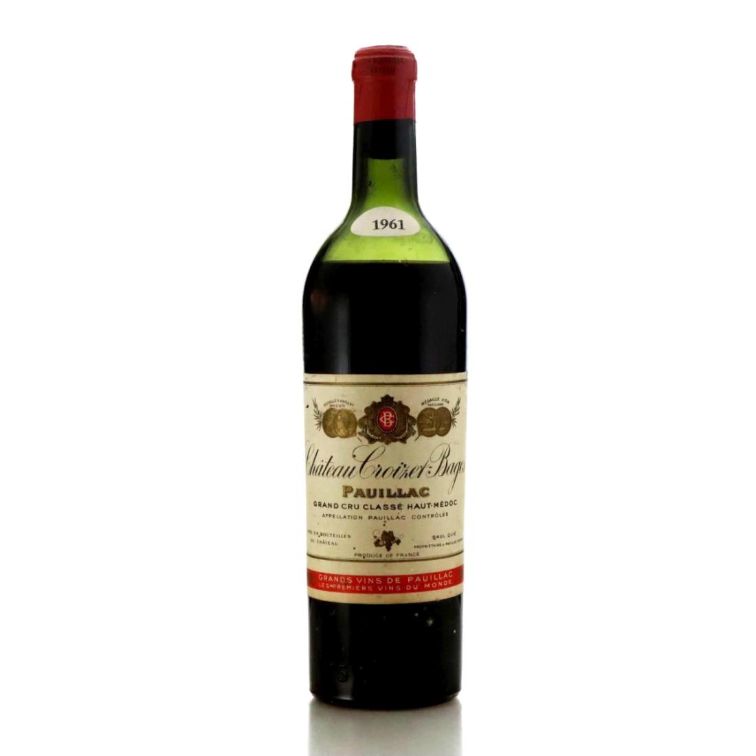 Image for Ch. Croizet-Bages 1961 Pauillac 5eme-Cru