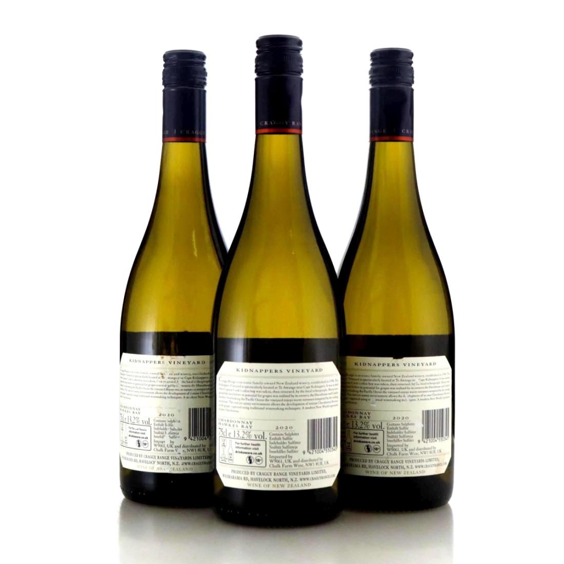 Image for Craggy Range Kidnappers Vineyard Chardonnay 2020 x 3